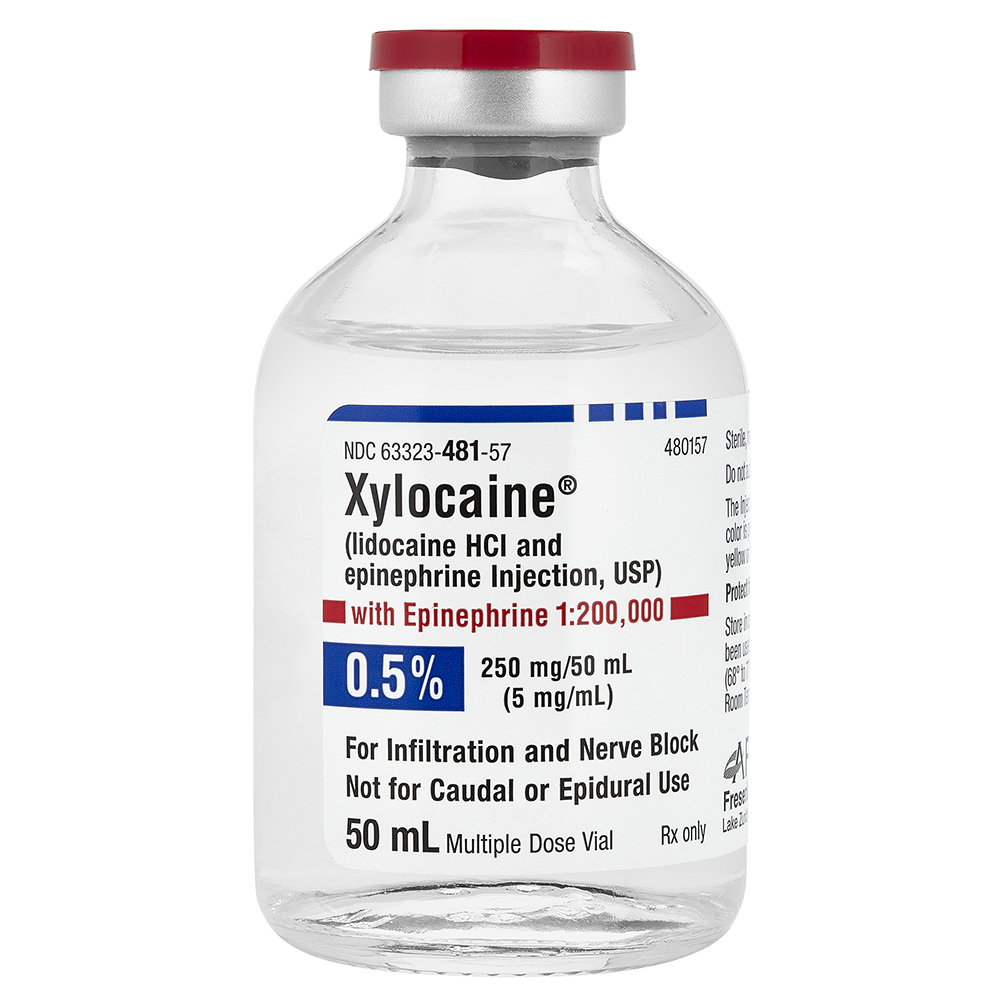 Xylocaine® with Epinephrine Lidocaine HCl / Epin .. .  .  
